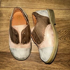 Cat & Jack Toddler Girl Metallic Oxford Loafer Shoes